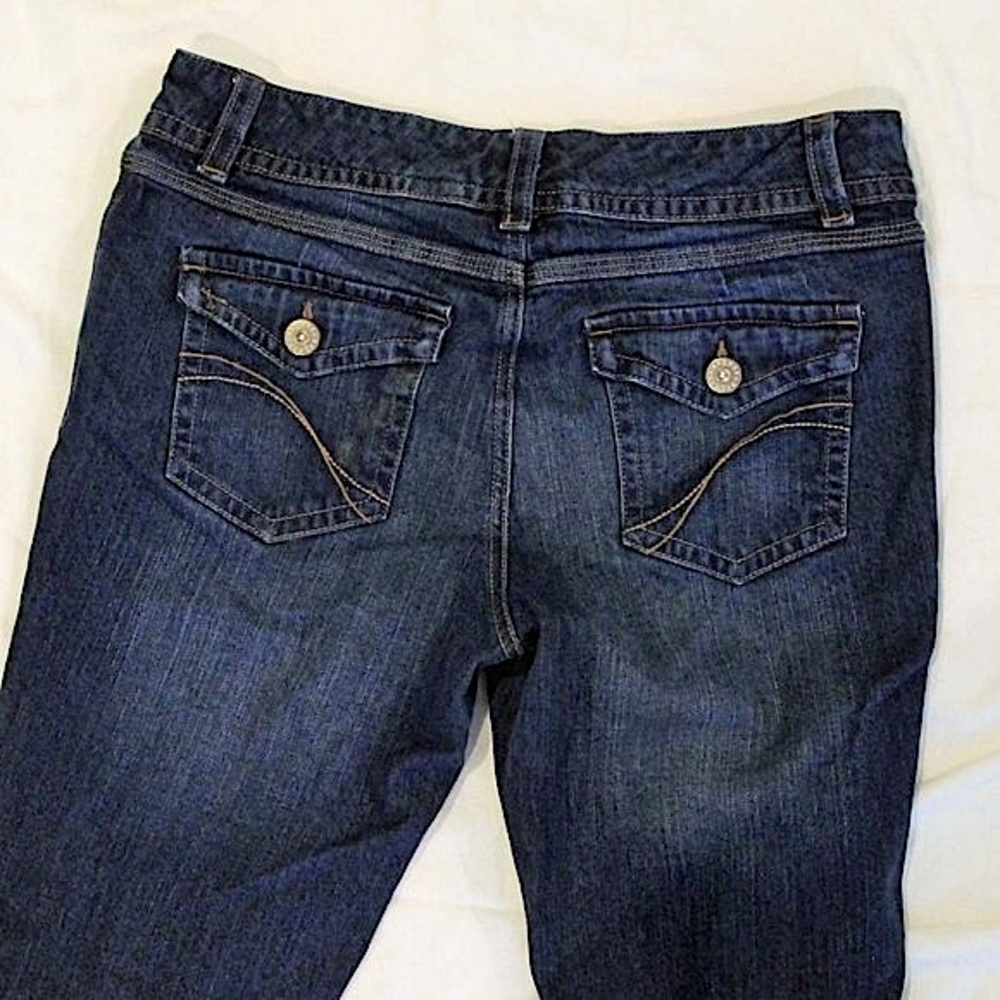 Axcess Cotton Blend Blue Jeans Size 10 - Picture 4 of 8